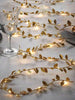 10/5/2m Gold Leaf Fairy Light String, Wedding Table Decoration Light, Indoor Holiday Garland Fairy Light (Battery Not Included), Suitable For Wedding Table Centerpiece Decoration, Wedding Backdrop Decoration, Christmas Tree Decoration
